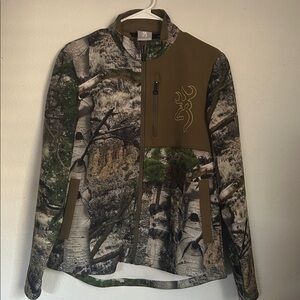 Browning Green and Brown Camo Jacket